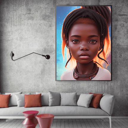 Tableau INNOCENT STARE – Voyage Artistique