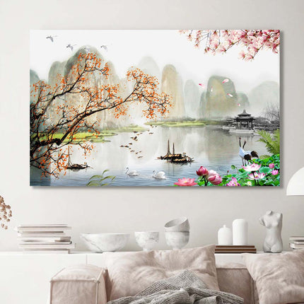 Tableau LI RIVER – Voyage Artistique