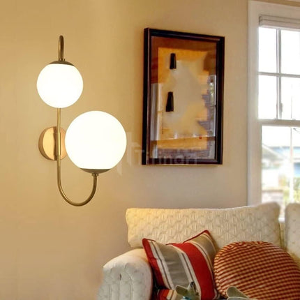 Applique FROST – 2 Globes Opalin