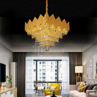 Lustre FLORENCE – Doré Luxueux