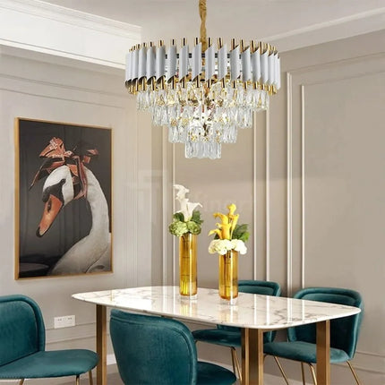 Lustre PRESTIGE – Cristal Blanc