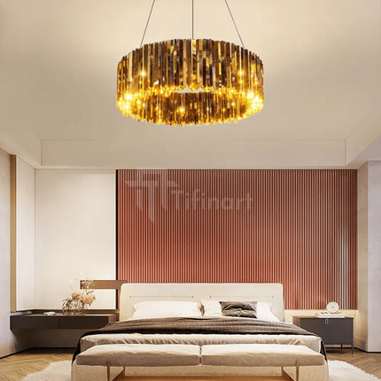 Lustre VENICE – Doré Luxueux