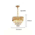 Lustre PRESTIGE – Cristal Doré