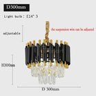 Lustre PRESTIGE – Cristal Noir