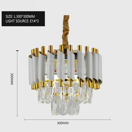 Lustre PRESTIGE – Cristal Blanc