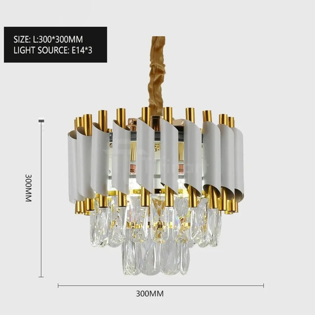 Lustre PRESTIGE – Cristal Blanc