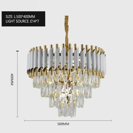 Lustre PRESTIGE – Cristal Blanc