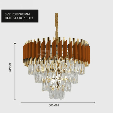 Lustre PRESTIGE – Cristal Marron