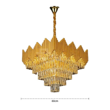 Lustre FLORENCE – Doré Luxueux