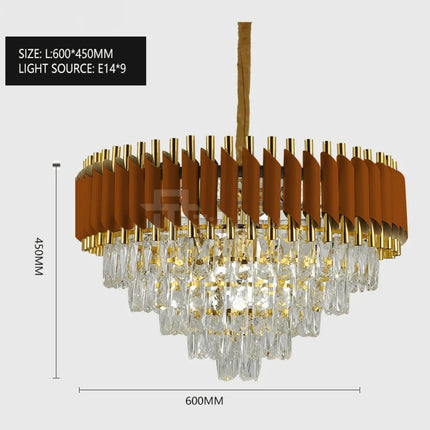 Lustre PRESTIGE – Cristal Marron
