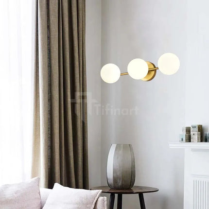 Applique OPAL – 3 Globes Opalin