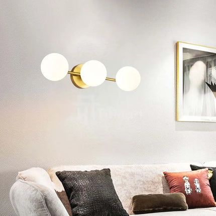 Applique OPAL – 3 Globes Opalin