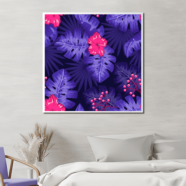 Tableau VIOLETTA BLOOM – Art Floral