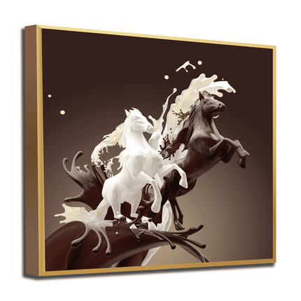 Tableau CARAMEL RUN – Évasion Naturelle