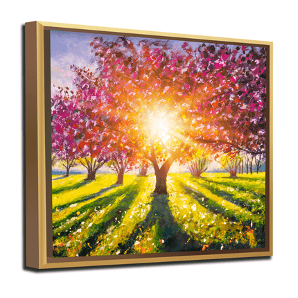 Tableau SPRING RAYS – Évasion Naturelle