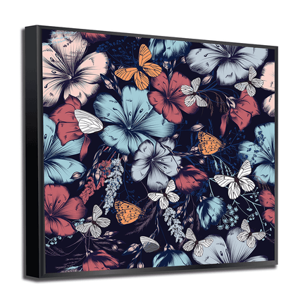 Tableau FLUTTERING BLOOMS – Art Floral