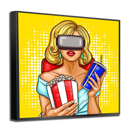 Tableau BLONDE DIVA – Pop Art