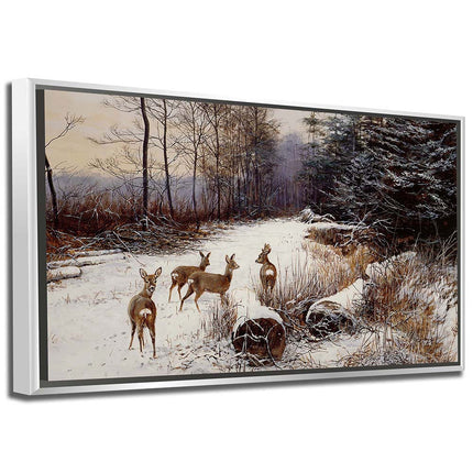 Tableau WINTER GRACE – Voyage Artistique