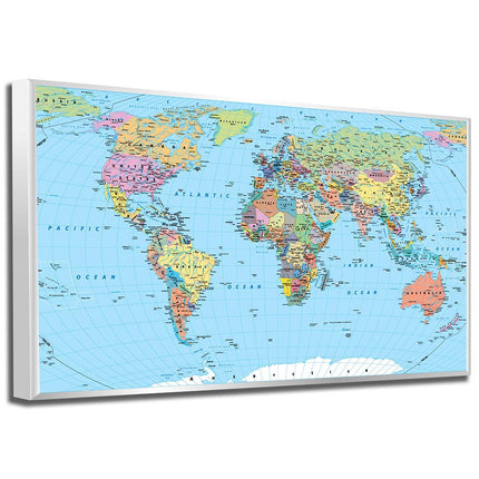 Tableau WORLD ATLAS – Carte du Monde