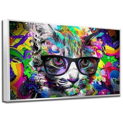 Tableau POP FÉLINE – Pop Art