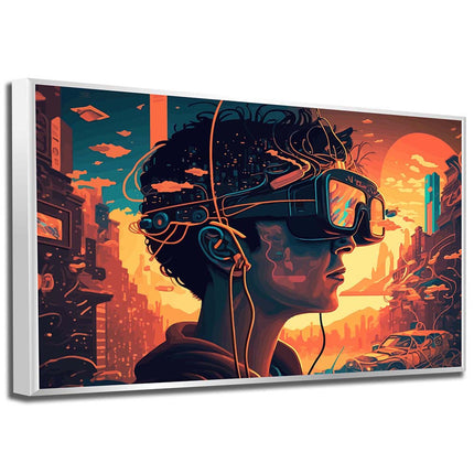 Tableau VIRTUAL VIBES – Art Numérique