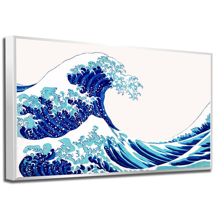Tableau BLUE WAVE – Voyage Artistique