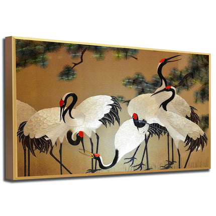 Tableau CRANE GARDEN – Voyage Artistique