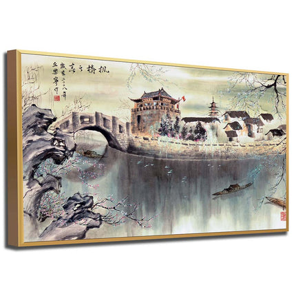 Tableau ANCIENT TEMPLE – Voyage Artistique