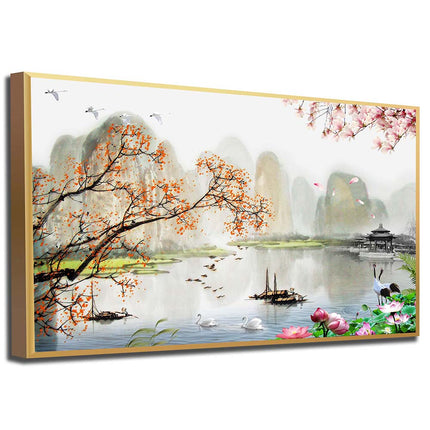 Tableau LI RIVER – Voyage Artistique
