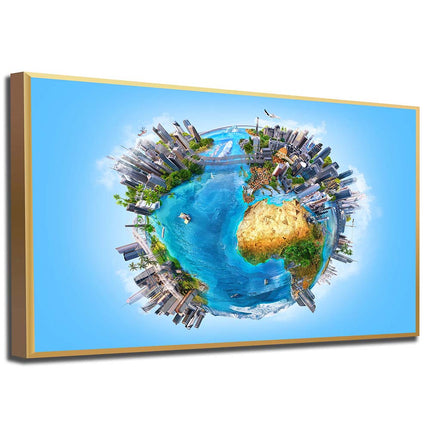 Tableau MODERN ATLAS – Carte du Monde