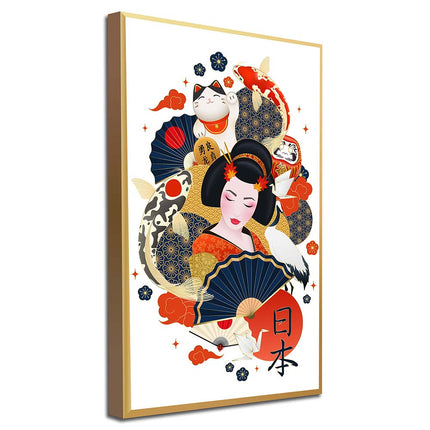 Tableau KAKEMONO GEISHA – Voyage Artistique