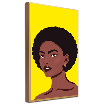 Tableau ÉCLAT NOIR – Voyage Artistique