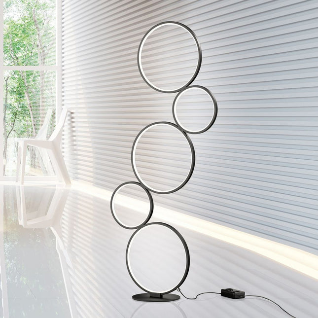 Lampadaire RINGS – Design Chic