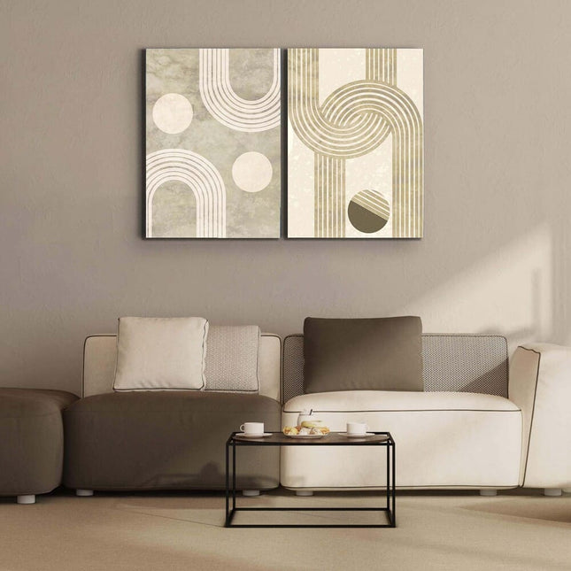 Tableau GEOMETRIC SHAPES – Art Abstrait