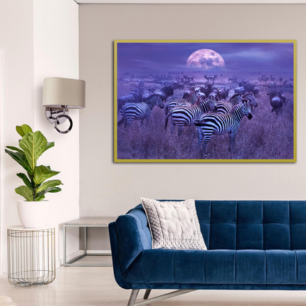 Tableau SAFARI MAJESTIC – Voyage Artistique