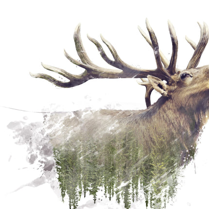 Tableau WOODLAND DEAR – Évasion Naturelle