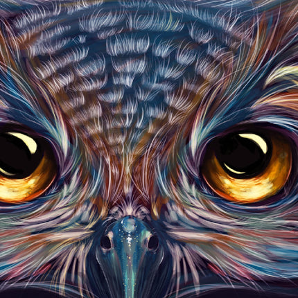 Tableau MIDNIGHT WISE – Évasion Naturelle
