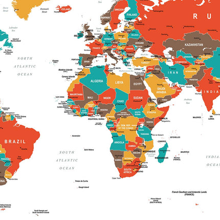 Tableau GLOBAL HERITAGE – Carte du Monde