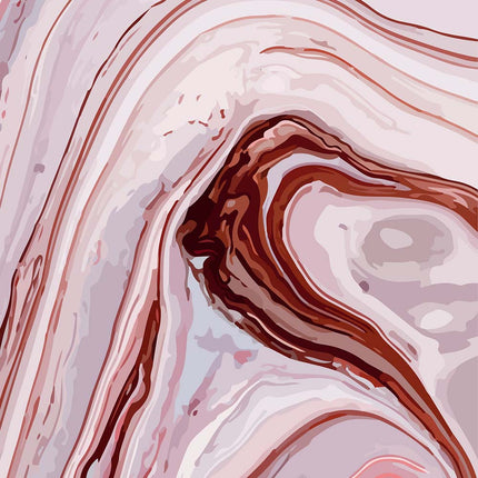 Tableau ROSE MARBRÉ – Art Abstrait