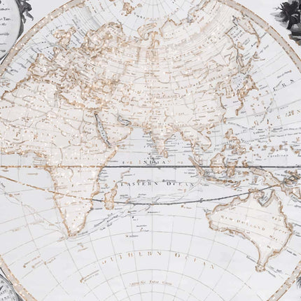 Tableau ANCIENT ATLAS – Carte du Monde