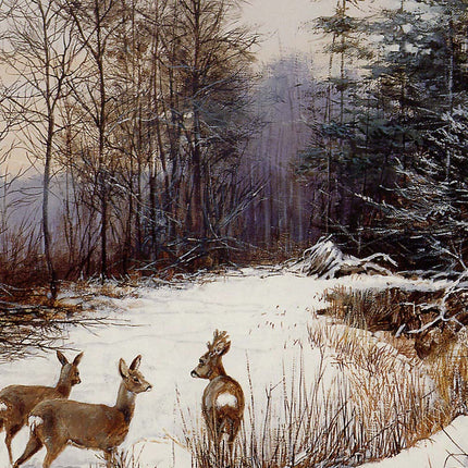 Tableau WINTER GRACE – Voyage Artistique