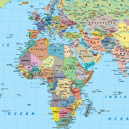 Tableau WORLD ATLAS – Carte du Monde