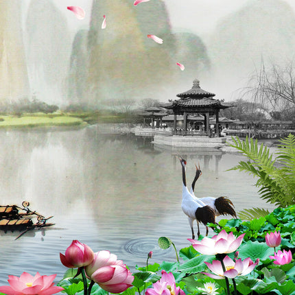 Tableau LI RIVER – Voyage Artistique