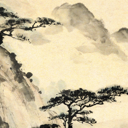 Tableau MISTY PEAKS – Voyage Artistique