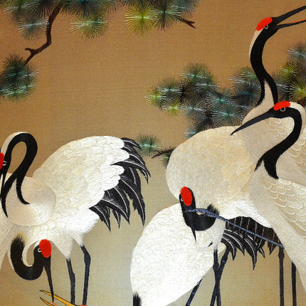 Tableau CRANE GARDEN – Voyage Artistique