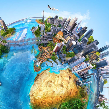 Tableau MODERN ATLAS – Carte du Monde