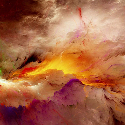 Tableau COEUR D'UNE NÉBULEUSE – Art Abstrait