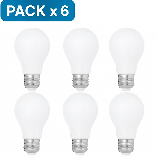 LOT 6 Ampoules E27 9W – Éclairage LED