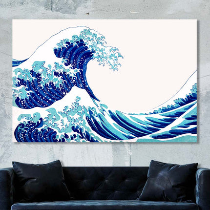 Tableau BLUE WAVE – Voyage Artistique