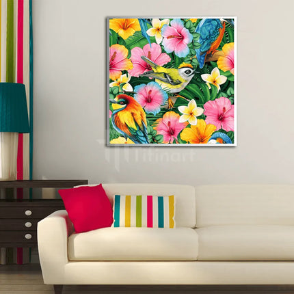 Tableau HIBISCALIA – Art Floral
